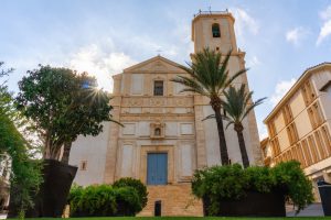 Nice,Church,Of,La,Nucía,,On,A,Sunny,Afternoon,,In